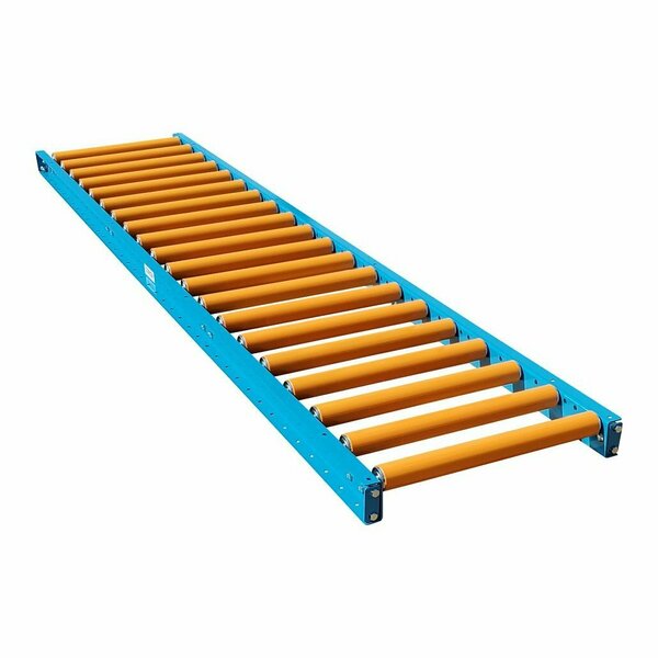 Ultimation Roller Conveyor with Covers, 24inW x 10L, 1.9in Dia. Rollers URS19G-24-6-10U